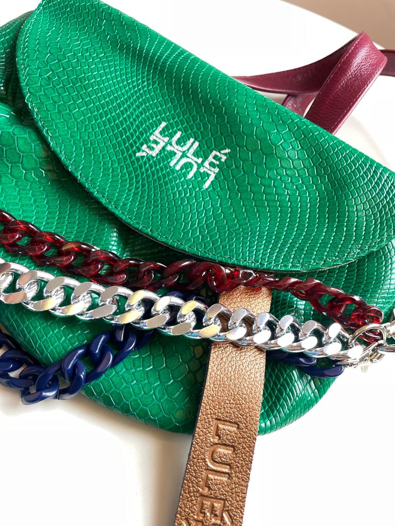 Reptila Green Leather