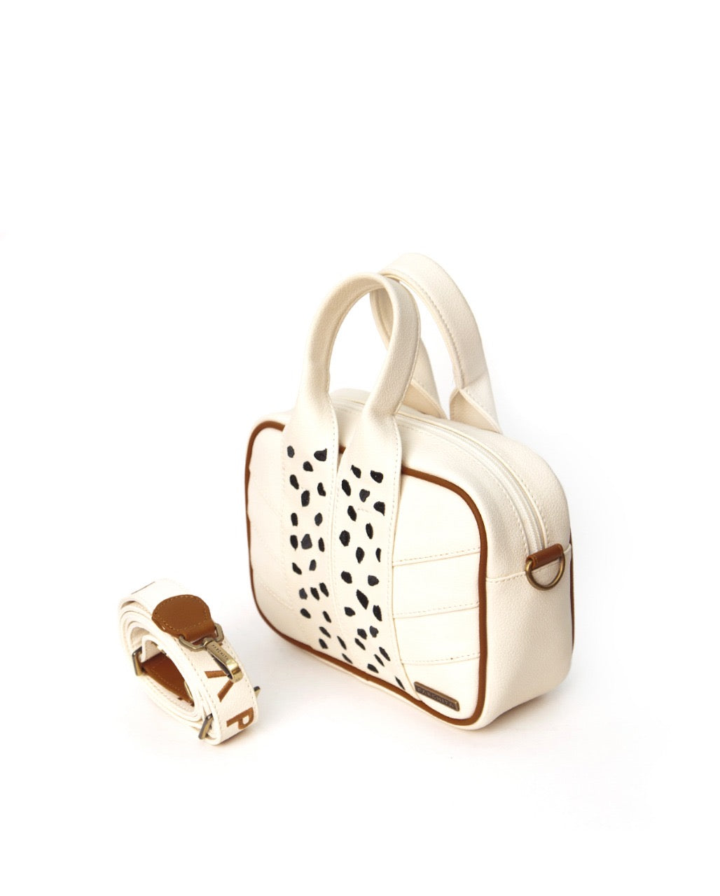 Bandolera Trufa Ivory