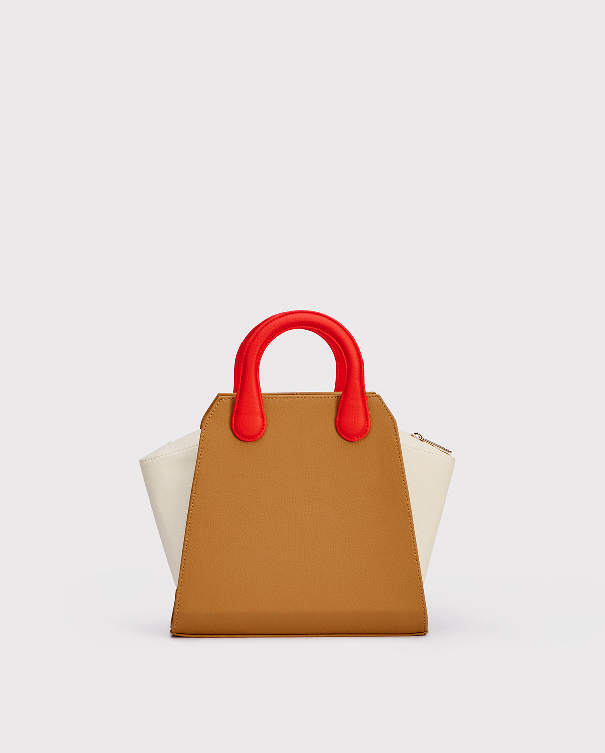 Croma Camel Red Handbag