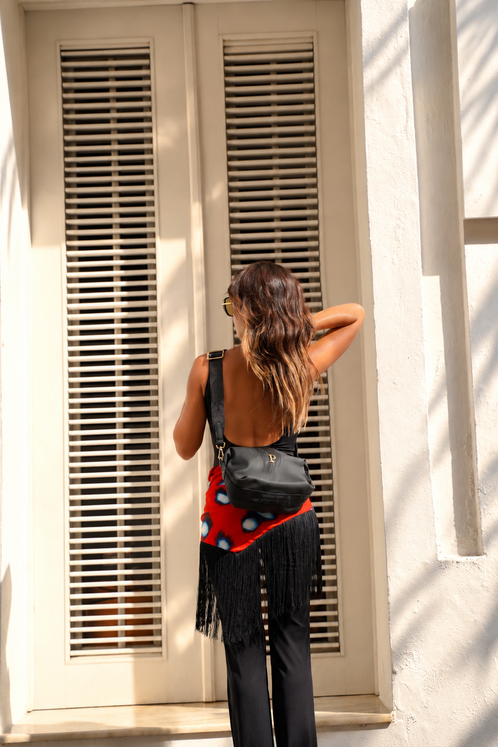 Polka Dot Fringe Sarong