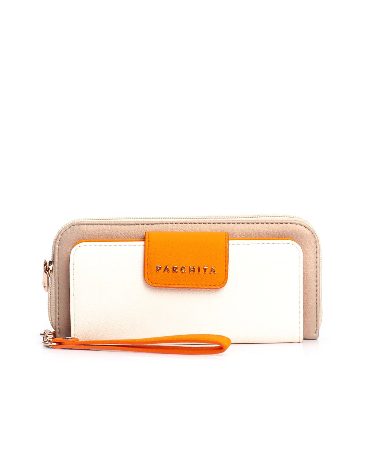 Billetera Juana Ivory Champagne