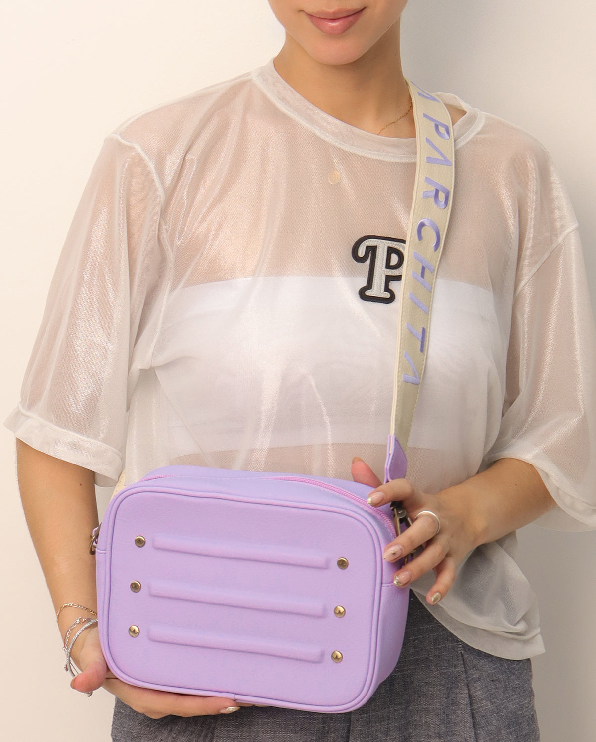 Bandolera Nuba Lila Handbag