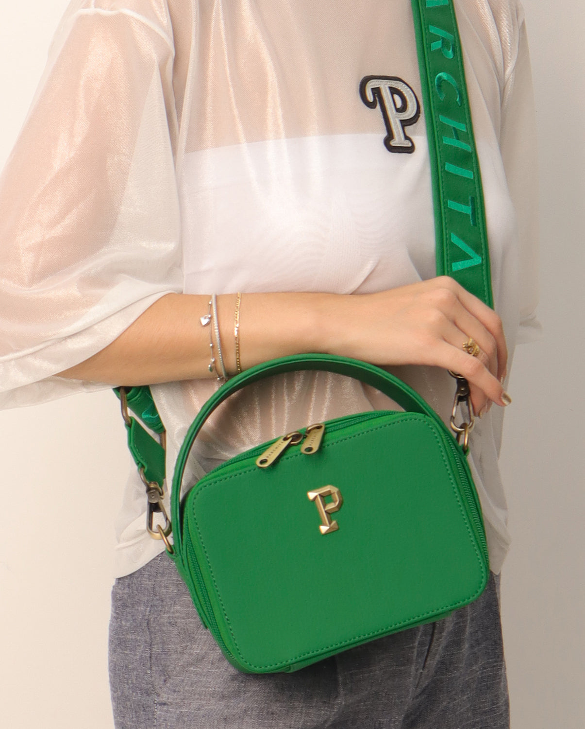 Vibra Green Handbag