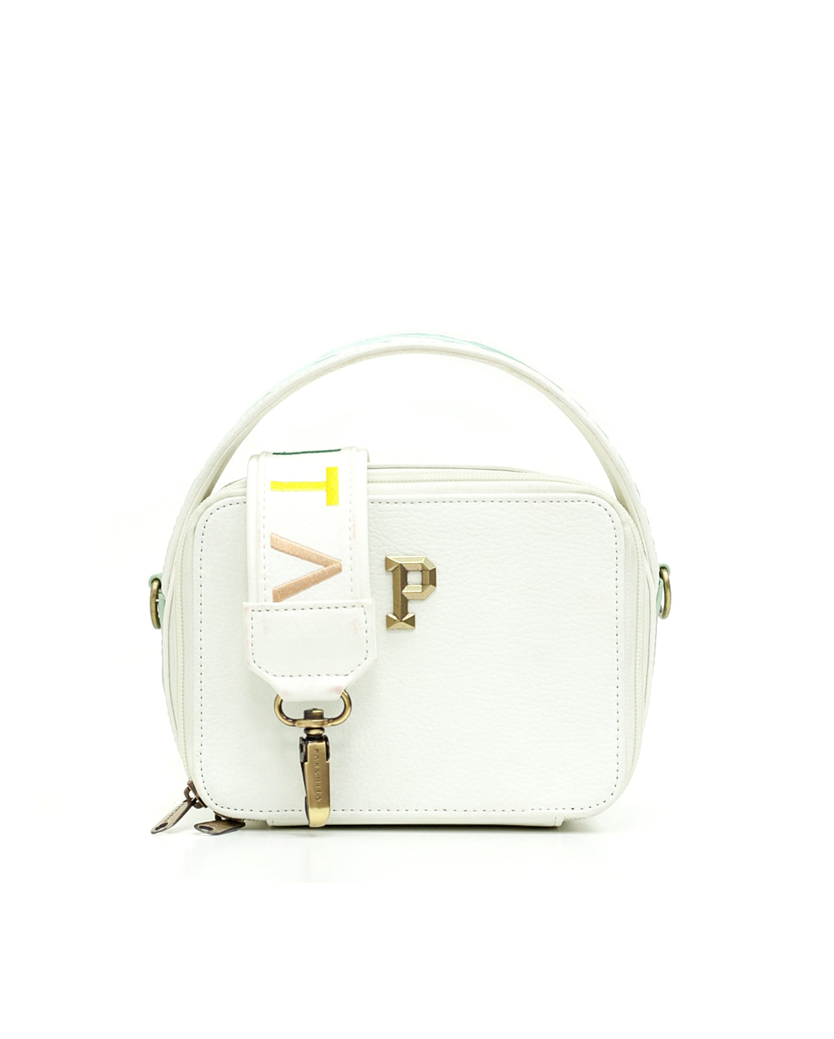 Vibra White Handbag