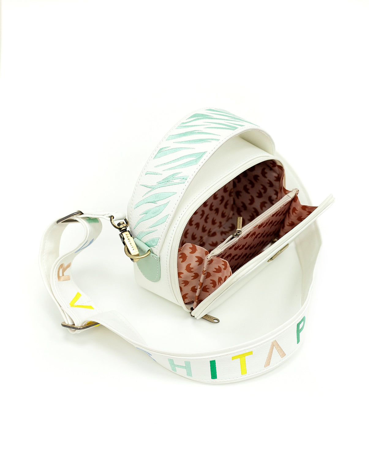 Vibra White Handbag