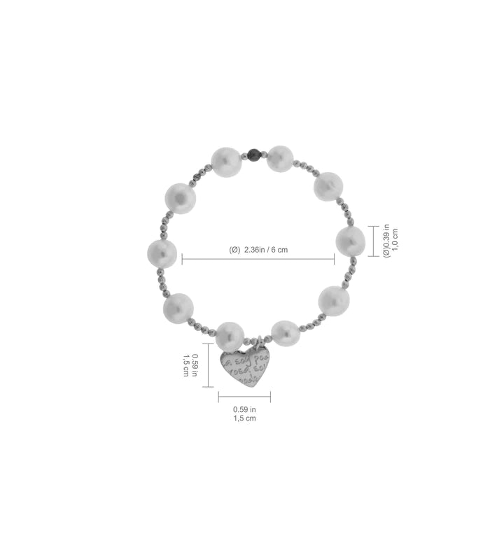 White Pearls Bracelet