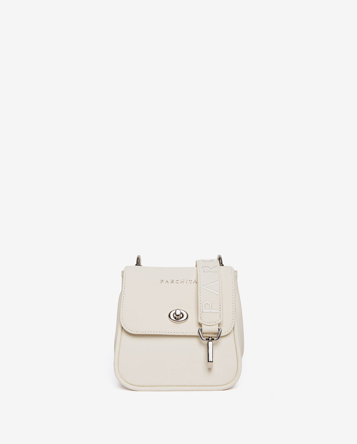 Barbara white handbag