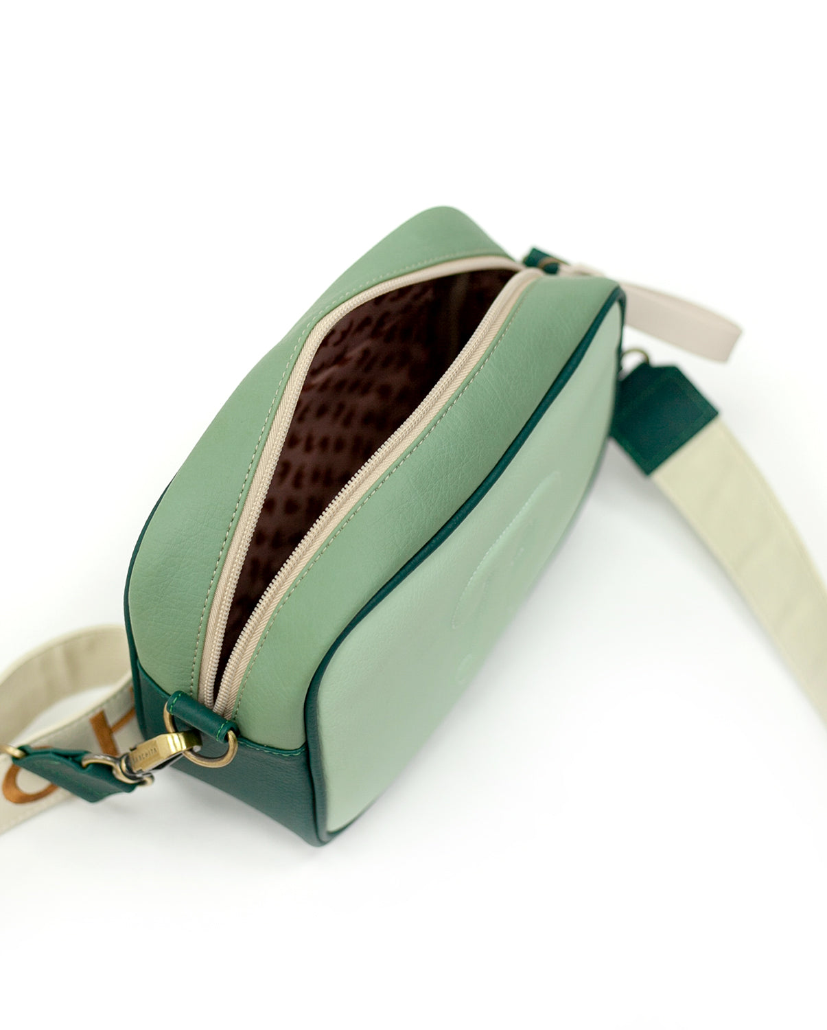 Bandolera Luchi Verde Menta Arizona