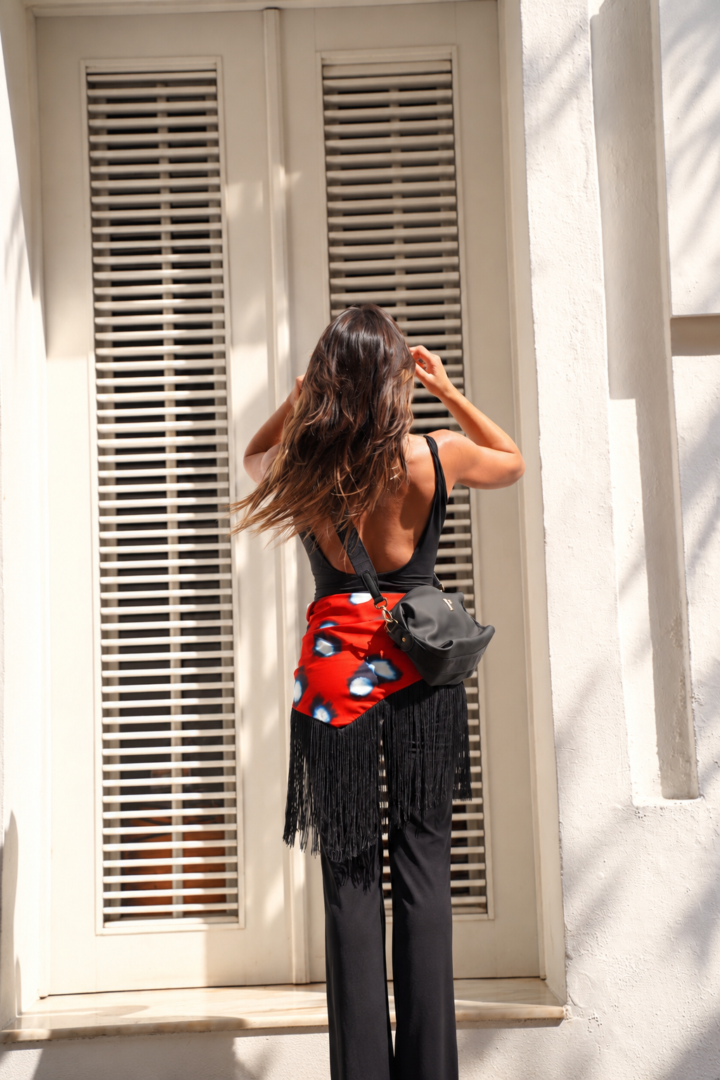 Polka Dot Fringe Sarong