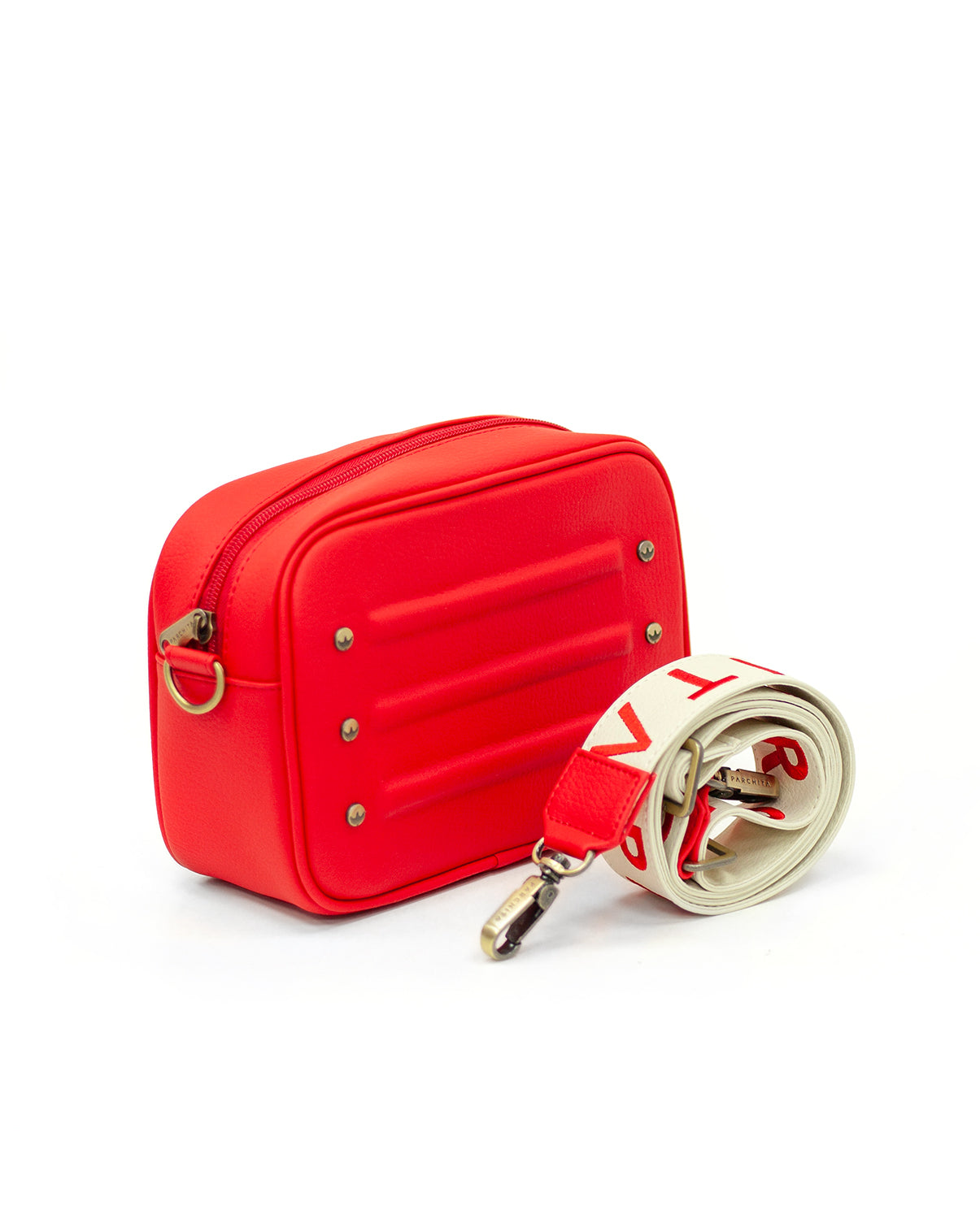 Bandolera Nuba Red Handbag