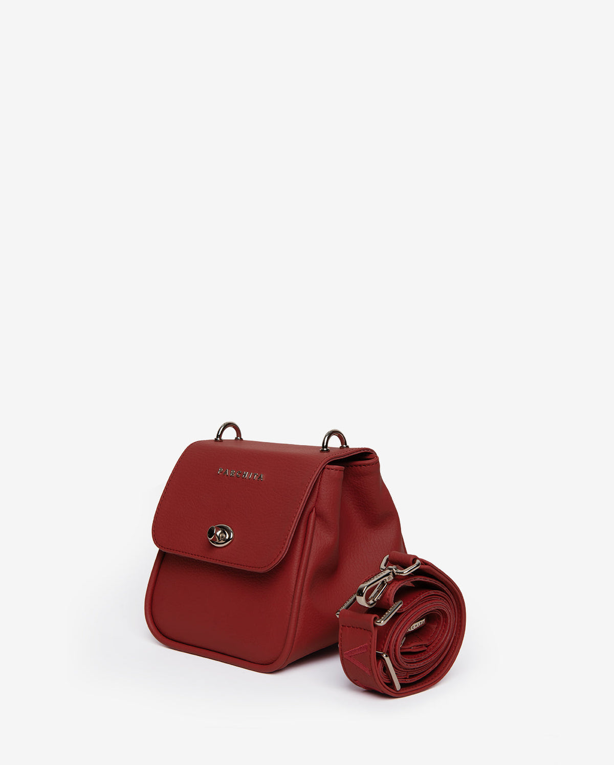 Barbara Burgundy Handbag