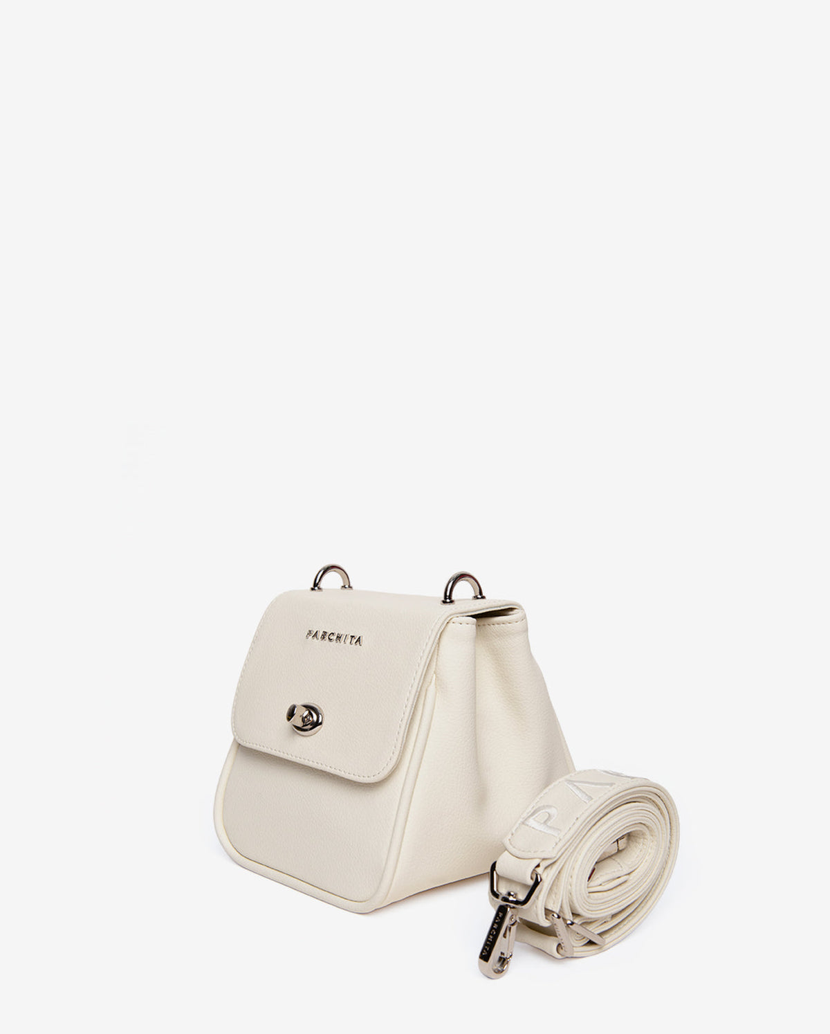 Barbara white handbag