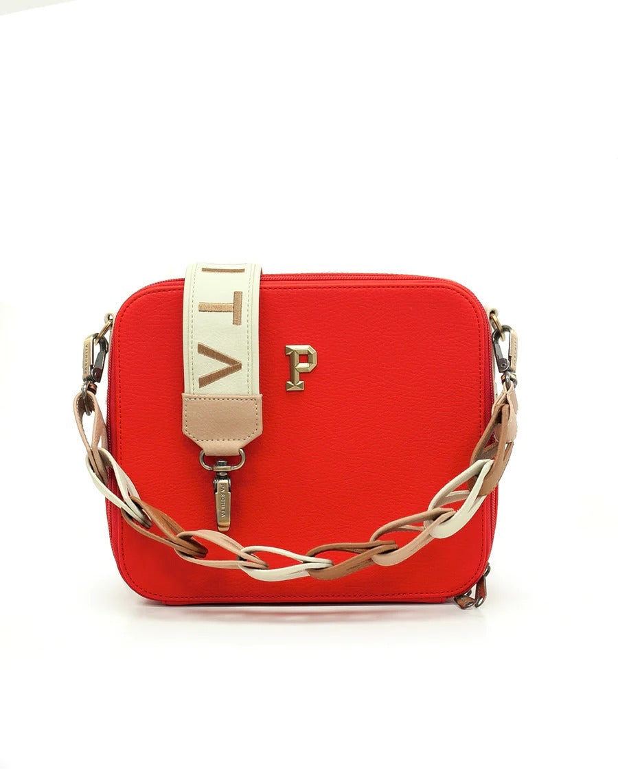 Flora Red Handbag