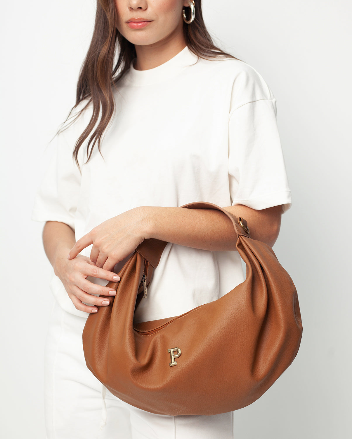 Florencia Camel Handbag