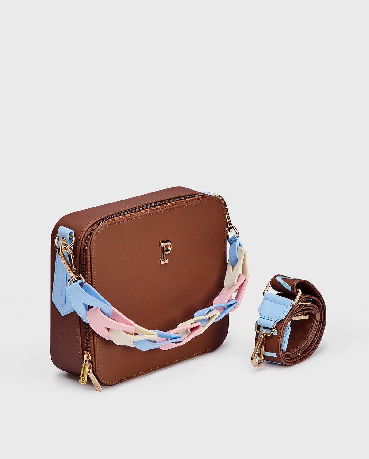 Flora Brown Handbag