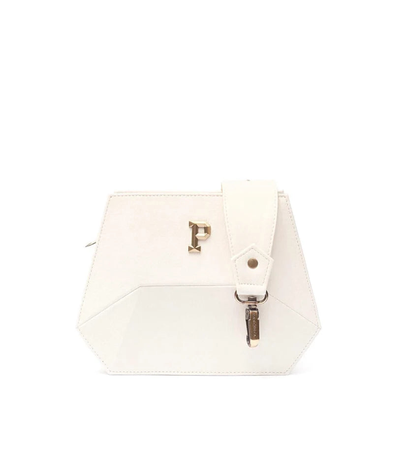 Simona white handbag