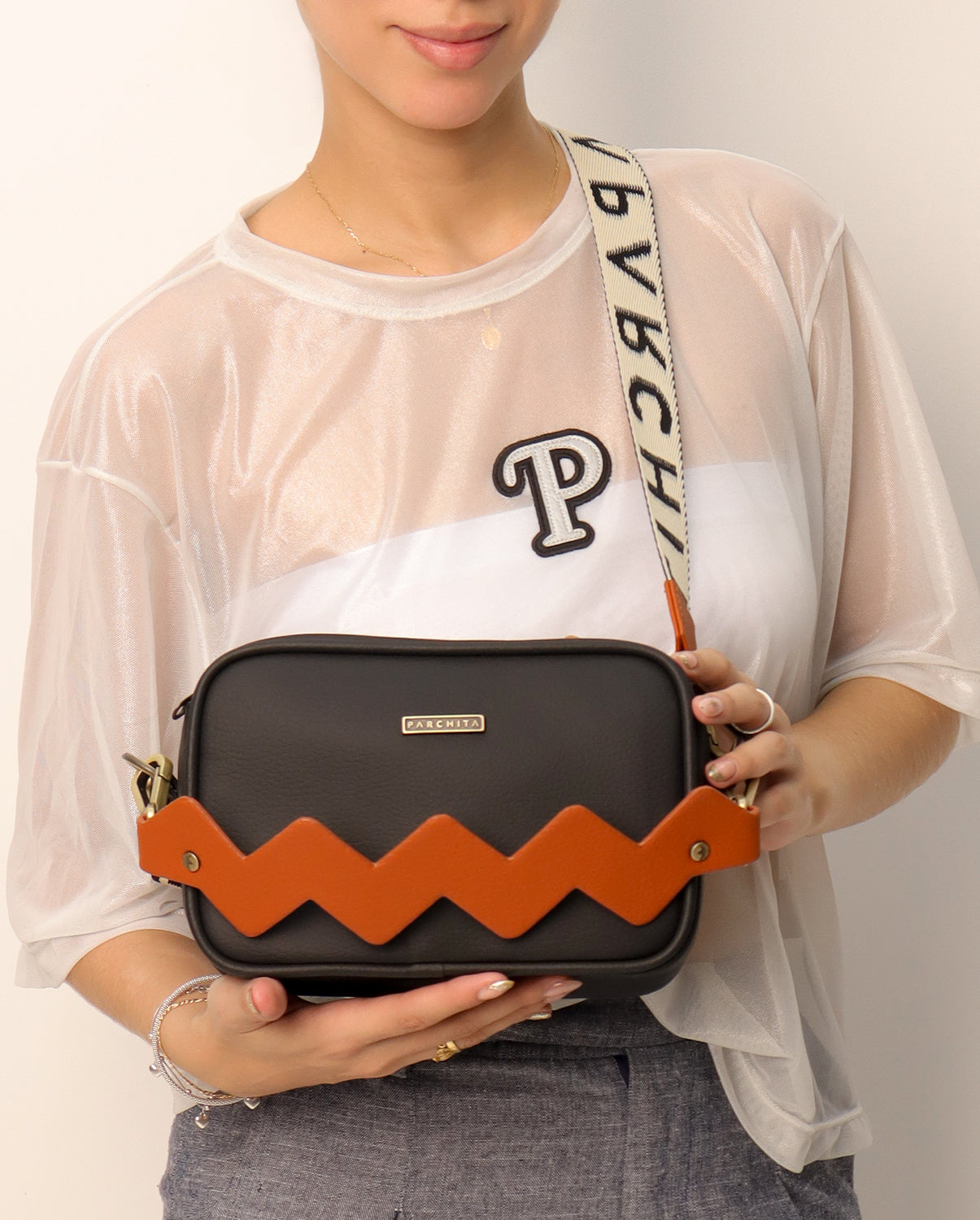 Dalia Black & red Handbag