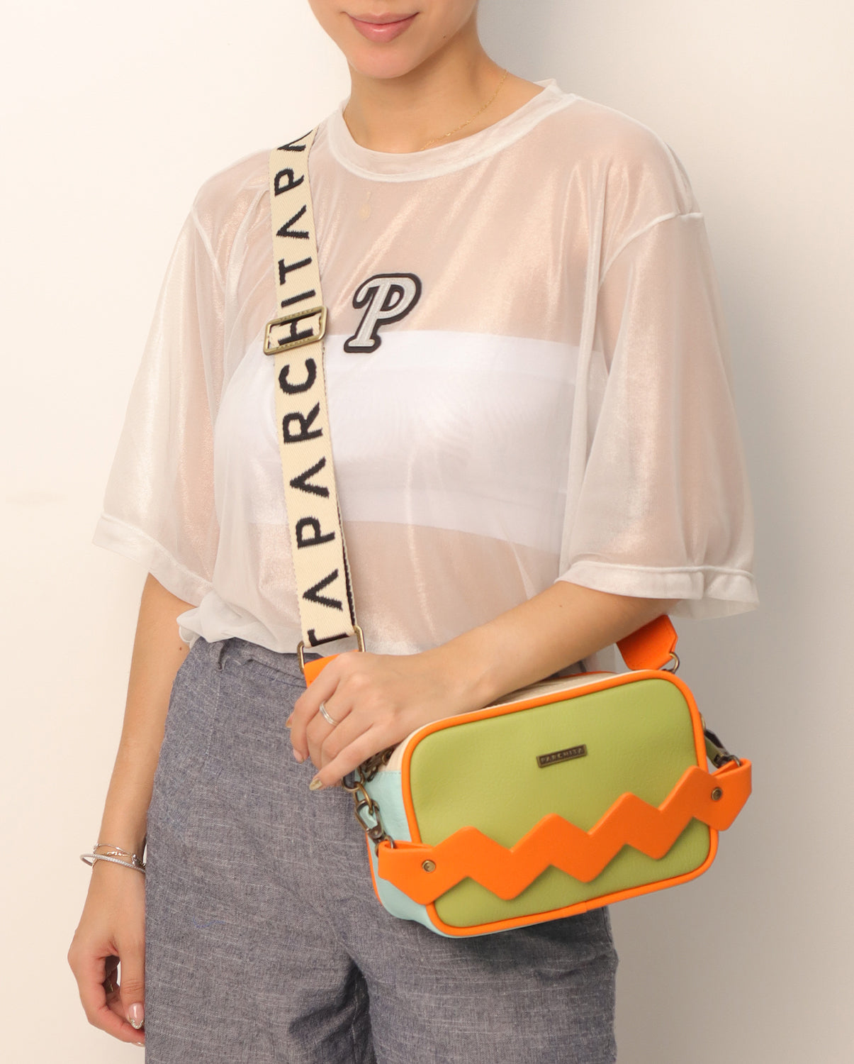 Bandolera Dalia Verde Manzana
