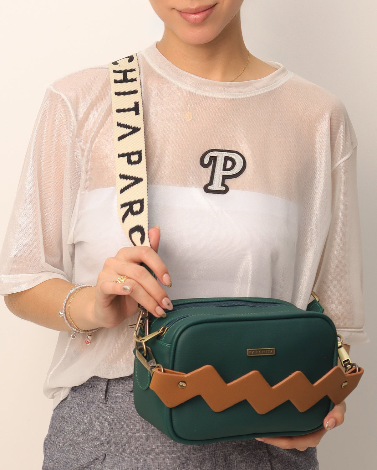 Bandolera Dalia Green