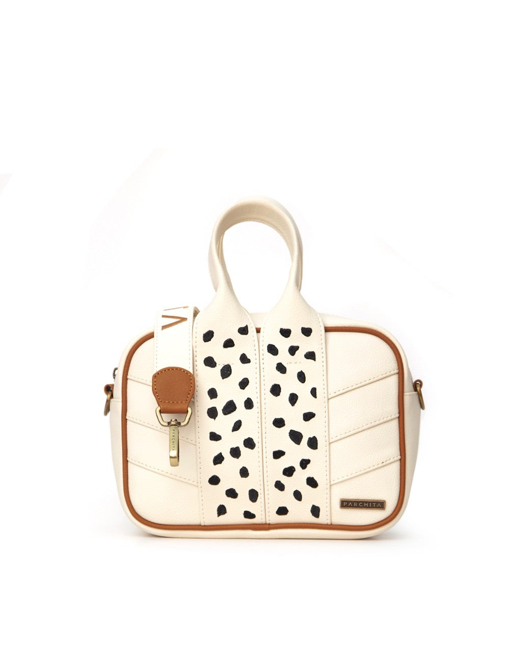 Bandolera Trufa Ivory