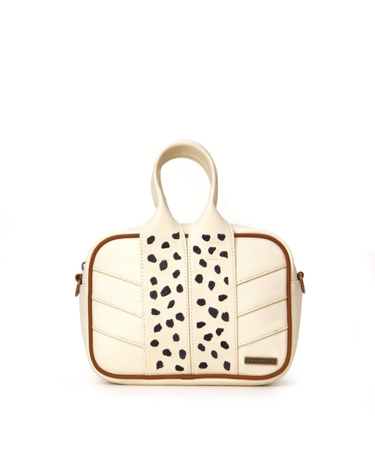 Bandolera Trufa Ivory