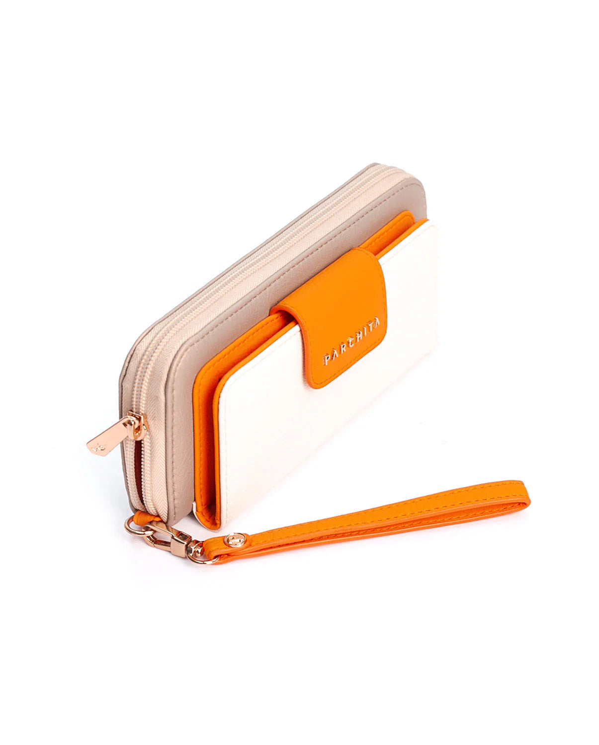 Billetera Juana Ivory Champagne