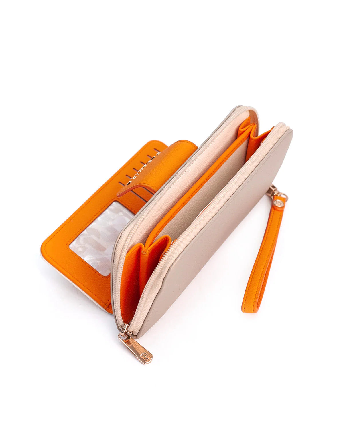 Billetera Juana Ivory Champagne