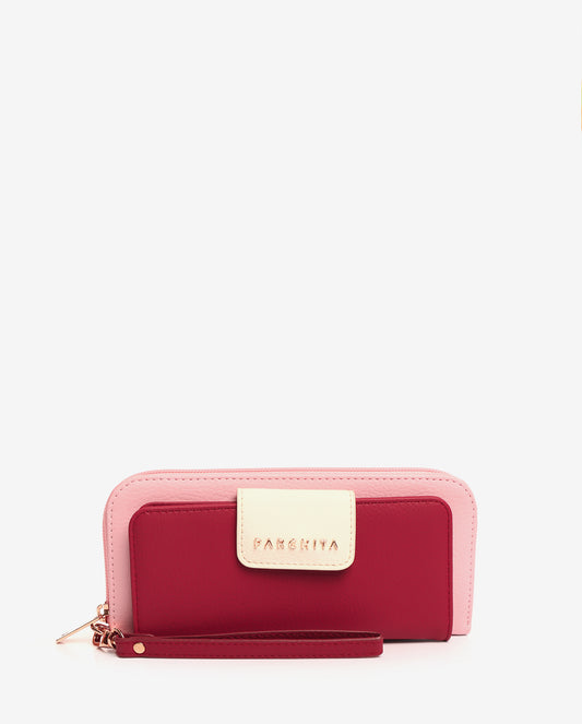 Billetera Juana Rosa Loto Merlot