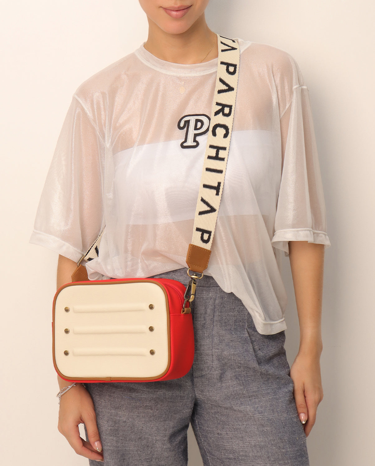 Bandolera Nuba Red handbag