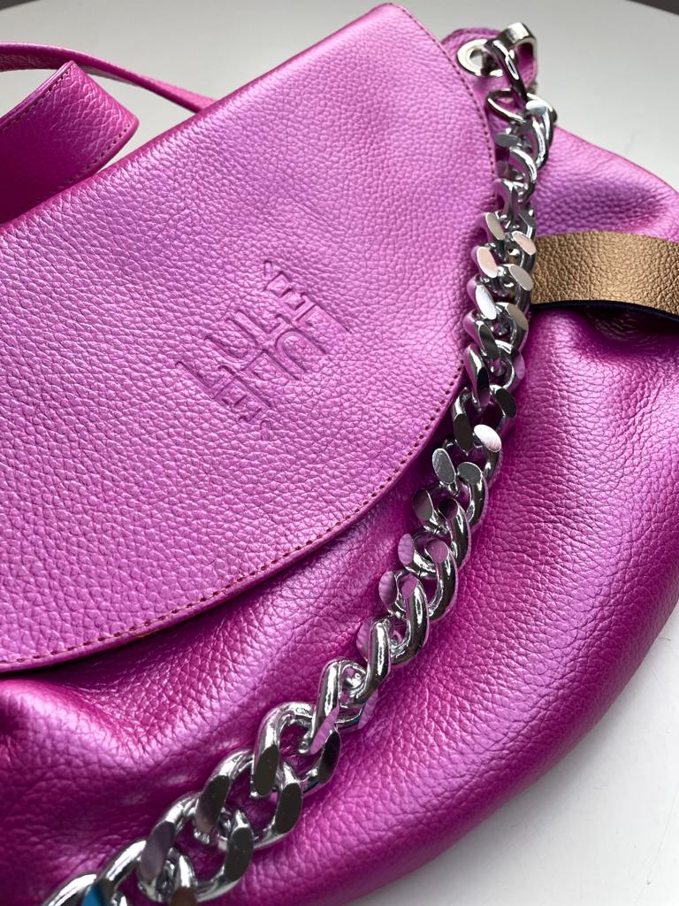 Reptila Fucsia Leather