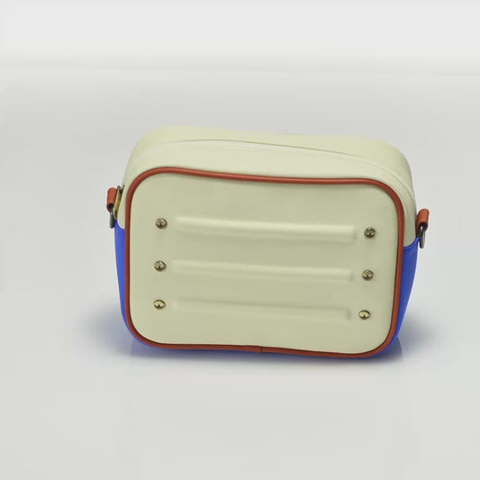 Bandolera Nuba Azul Zafiro