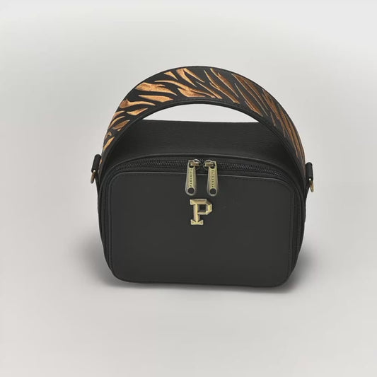 Vibra black handbag